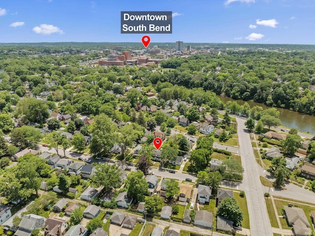 412 Tonti Ave, South Bend, IN 46617 - aerial view of property and surrounding area