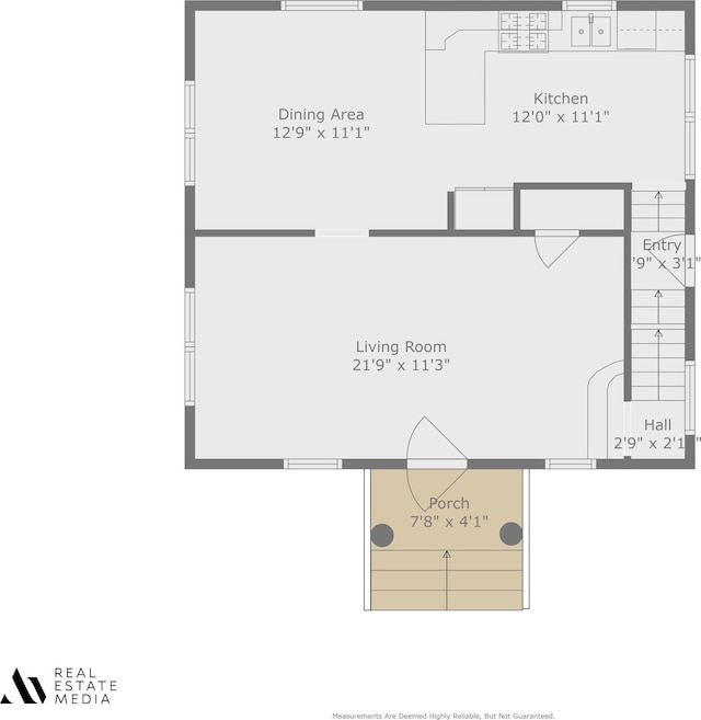 412 Tonti Ave, South Bend, IN 46617 - view of floor plan / room layout