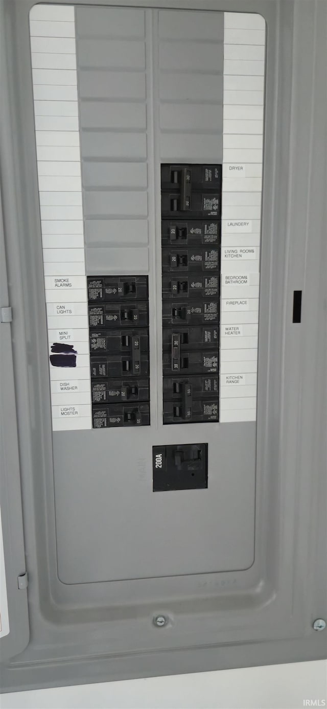 589 Graves Addn Rd, Bedford, IN 47421 - utilities with electric panel