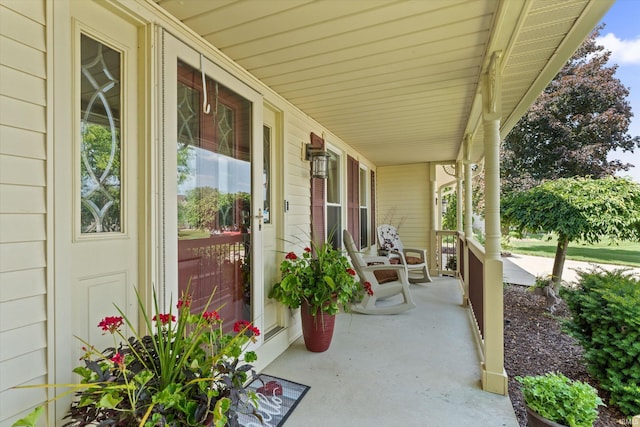 51769 S Saddle Ridge Ln, Granger, IN 46530 - view of porch