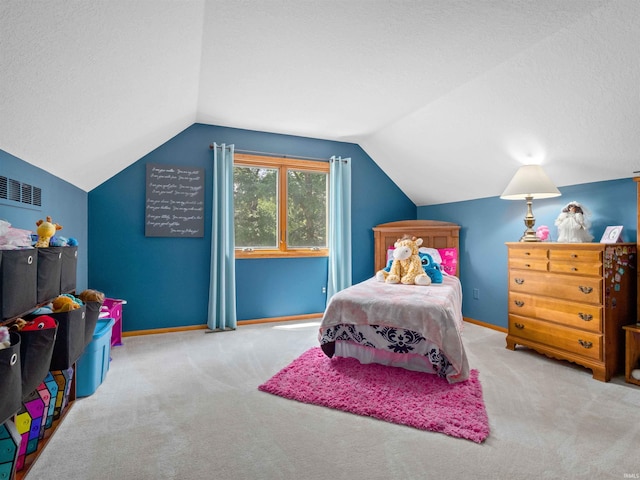 6709 Shag Bark Ct, Fort Wayne, IN 46835 - carpeted bedroom featuring vaulted ceiling