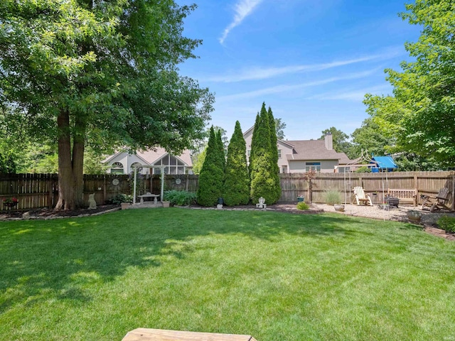 6709 Shag Bark Ct, Fort Wayne, IN 46835 - view of fenced backyard