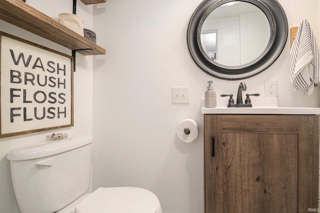 1521 E Beardsley Ave, Elkhart, IN 46514 - bathroom featuring toilet and vanity