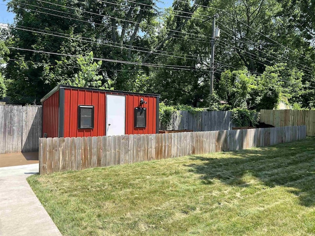 1503 W Ave, Goshen, IN 46526 - fenced backyard with a shed