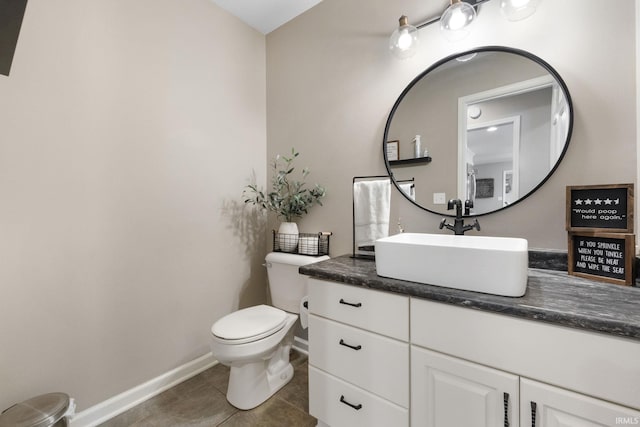 9628 Trading Post Rd, Leo, IN 46765 - bathroom featuring vanity and tile patterned floors