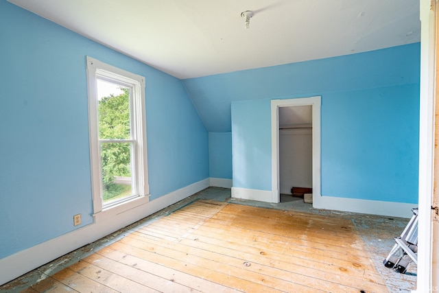12632 N 325 E, North Manchester, IN 46962 - bonus room featuring lofted ceiling and hardwood / wood-style flooring