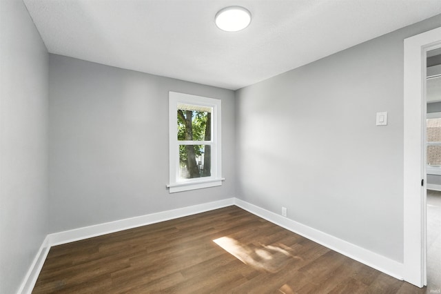 2020 Electric Ave, Fort Wayne, IN 46802 - unfurnished room with dark wood-type flooring