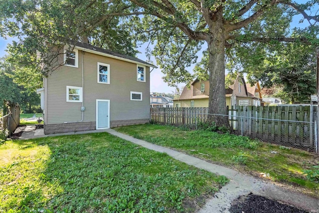 2020 Electric Ave, Fort Wayne, IN 46802 - back of property featuring a fenced backyard