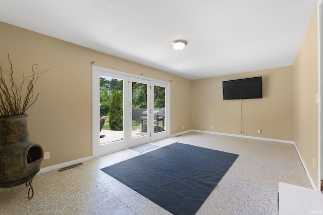 4831 Woodford Dr, Fort Wayne, IN 46835 - unfurnished living room featuring baseboards