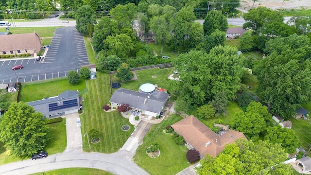 4831 Woodford Dr, Fort Wayne, IN 46835 - aerial view of property and surrounding area featuring a tree filled landscape
