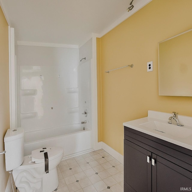 120 W Warren St, Mitchell, IN 47446 - full bath featuring vanity and shower / bathtub combination