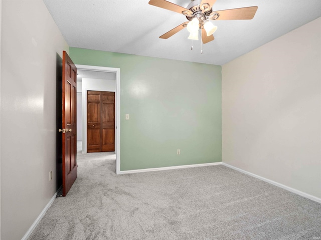 8220 Sakaden Pkwy, Fort Wayne, IN 46825 - spare room with light colored carpet and ceiling fan