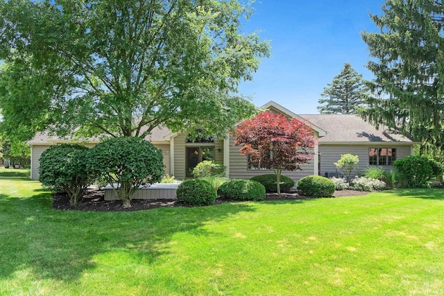 1102 Cabriolet Blvd, Auburn, IN 46706 - view of property hidden behind natural elements with a front yard