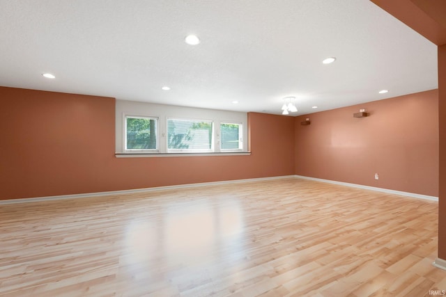 12828 Palazzo Blvd, Fort Wayne, IN 46845 - empty room featuring recessed lighting and light wood-style flooring