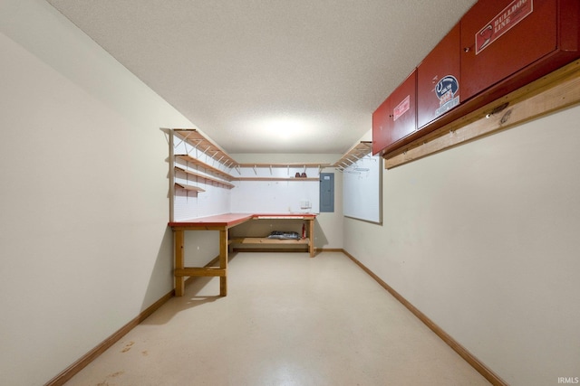 12828 Palazzo Blvd, Fort Wayne, IN 46845 - basement featuring electric panel and baseboards