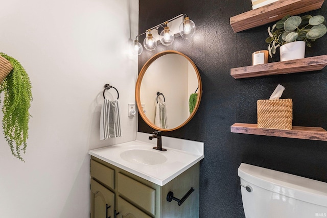 9026 Wallen Ln, Fort Wayne, IN 46825 - bathroom with vanity and toilet