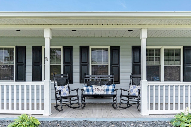9026 Wallen Ln, Fort Wayne, IN 46825 - view of exterior entry with covered porch