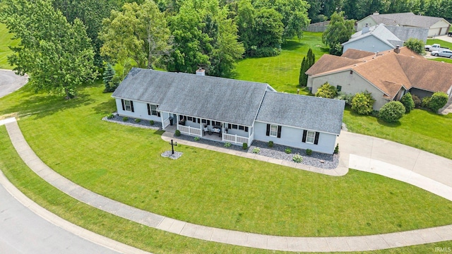 9026 Wallen Ln, Fort Wayne, IN 46825 - view from above of property