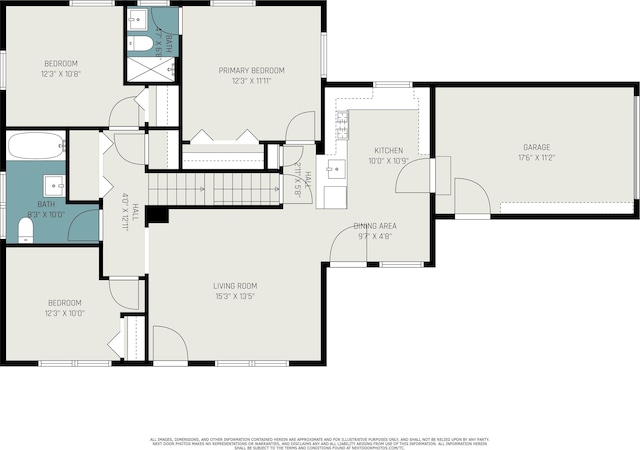 121 W Front St, New Carlisle, IN 46552 - view of room layout