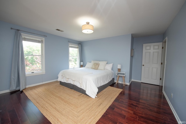 3801 W Capilano Dr, West Lafayette, IN 47906 - bedroom with hardwood / wood-style flooring