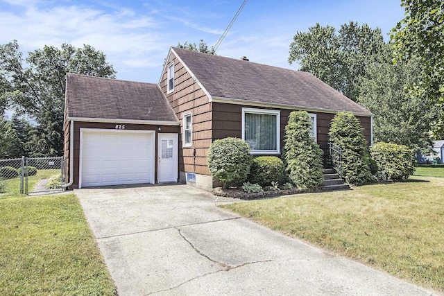 825 W Catalpa Dr, Mishawaka, IN 46545 - view of front of property featuring concrete driveway, a shingled roof, and an attached garage