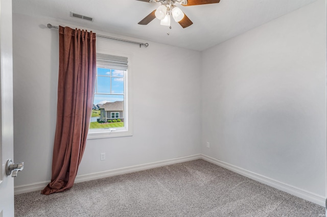 3032 Treviso Way, Fort Wayne, IN 46814 - spare room with carpet floors and a ceiling fan
