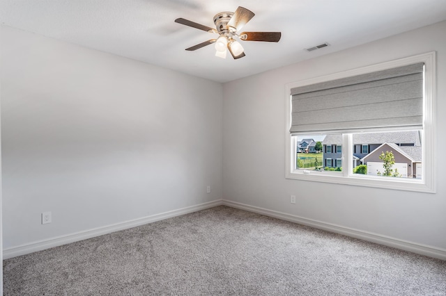 3032 Treviso Way, Fort Wayne, IN 46814 - carpeted empty room with baseboards and a ceiling fan