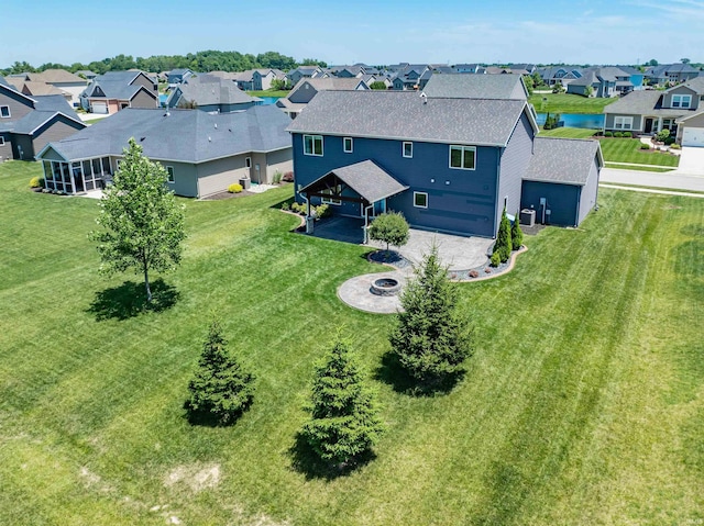 3032 Treviso Way, Fort Wayne, IN 46814 - aerial perspective of suburban area