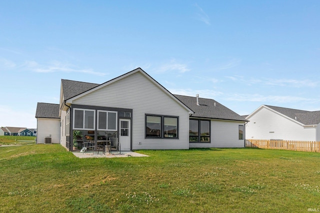 12116 Fazio Dr, Fort Wayne, IN 46818 - rear view of property featuring a patio and roof with shingles