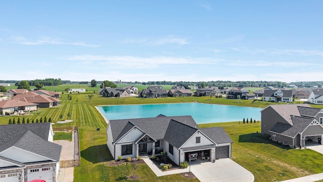 12116 Fazio Dr, Fort Wayne, IN 46818 - aerial view of residential area with a large body of water