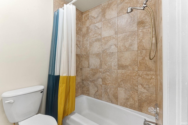 7201 Baer Rd, Fort Wayne, IN 46809 - full bath with shower / bath combo and toilet