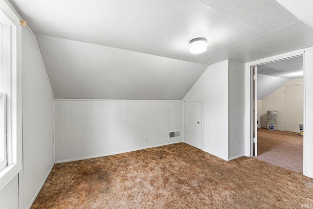 7201 Baer Rd, Fort Wayne, IN 46809 - additional living space featuring carpet floors and lofted ceiling