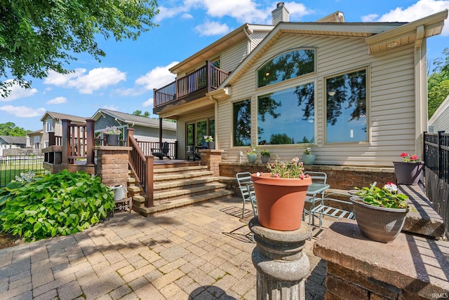 2624 E Stalf Rd, Columbia City, IN 46725 - patio / terrace featuring a patio area