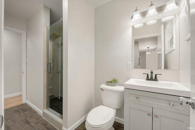5116 Rebecca St, Fort Wayne, IN 46835 - bathroom with vanity and a shower stall