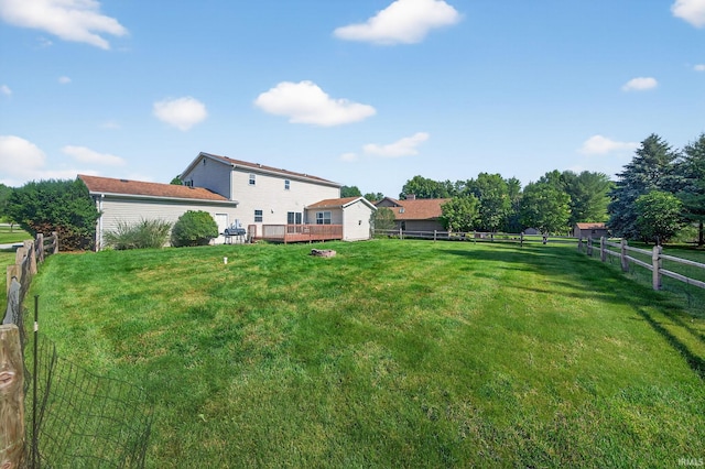 20860 Wyngate Court 20860Wyngate Ct S Bend, In 46614-5178, South Bend, IN 46614 - fenced backyard with a deck