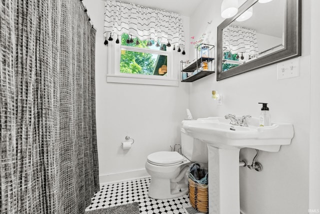 321 W Michigan St, New Carlisle, IN 46552 - bathroom with a shower with shower curtain