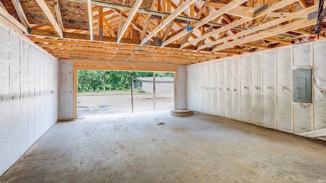 4285 N Elm St, Richland, IN 47634 - garage with electric panel