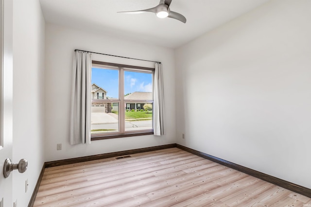 8622 Alamasa Pl, Fort Wayne, IN 46835 - unfurnished room featuring light wood finished floors and ceiling fan