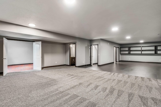 8622 Alamasa Pl, Fort Wayne, IN 46835 - finished basement with carpet floors and recessed lighting