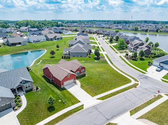 8622 Alamasa Pl, Fort Wayne, IN 46835 - aerial perspective of suburban area featuring a large body of water