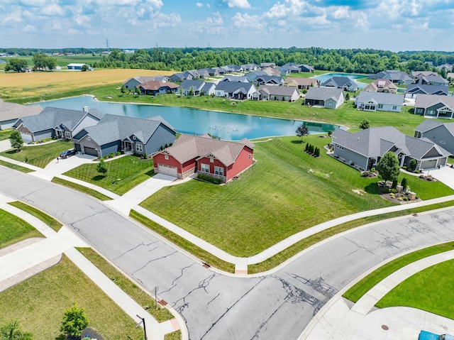 8622 Alamasa Pl, Fort Wayne, IN 46835 - aerial view of residential area featuring a large body of water