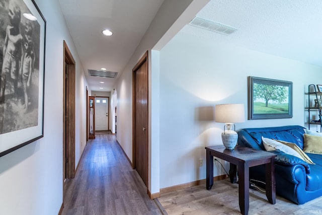 3836 W State Blvd, Fort Wayne, IN 46808 - hallway featuring wood finished floors and recessed lighting