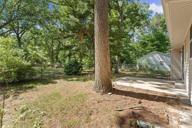 51613 Emmons Rd, South Bend, IN 46637 - view of yard featuring a patio
