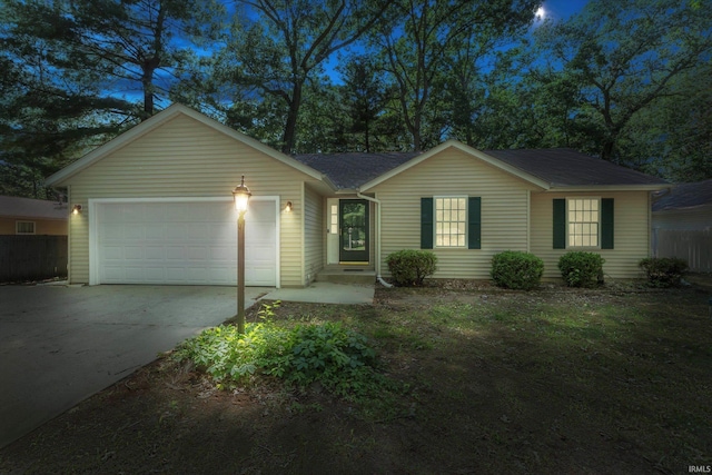51613 Emmons Rd, South Bend, IN 46637 - ranch-style home featuring driveway and a garage