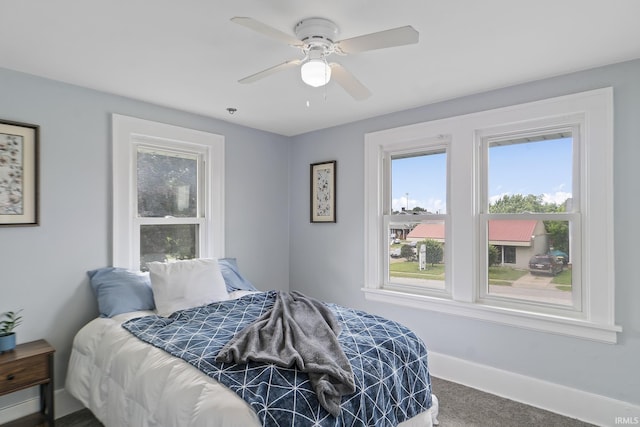 1323 Lincolnway E, Mishawaka, IN 46544 - bedroom featuring carpet flooring and a ceiling fan