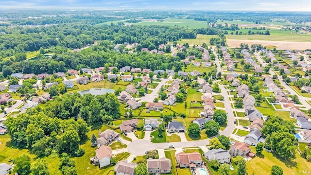 10729 Lone Tree Pl, Fort Wayne, IN 46818 - aerial view of residential area