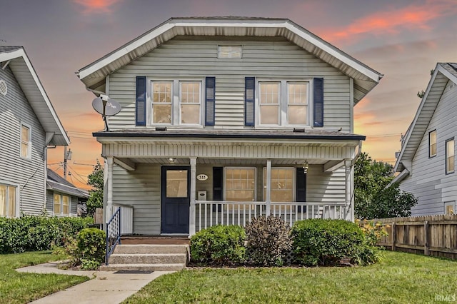 533 Altgeld St, South Bend, IN 46614 - view of front of house featuring covered porch