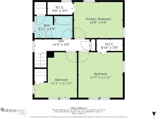 533 Altgeld St, South Bend, IN 46614 - view of floor plan / room layout