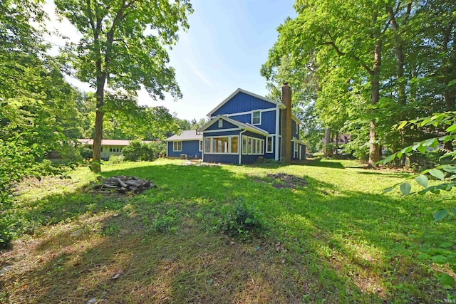 9818 Houndshill Pl, Fort Wayne, IN 46804 - view of green lawn