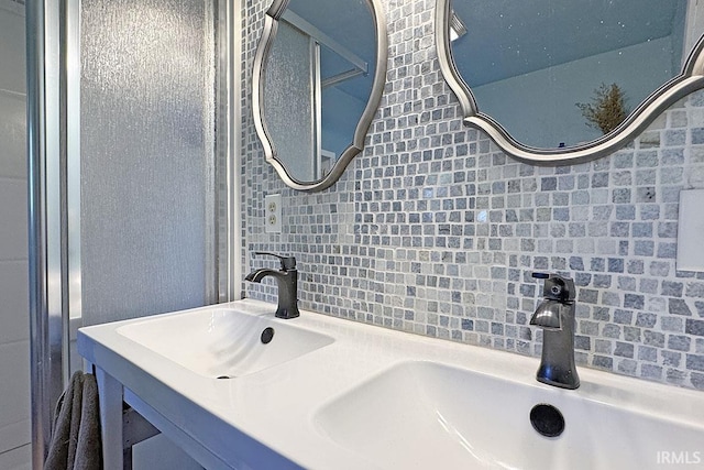 68615 County Road 23, New Paris, IN 46553 - bathroom featuring backsplash